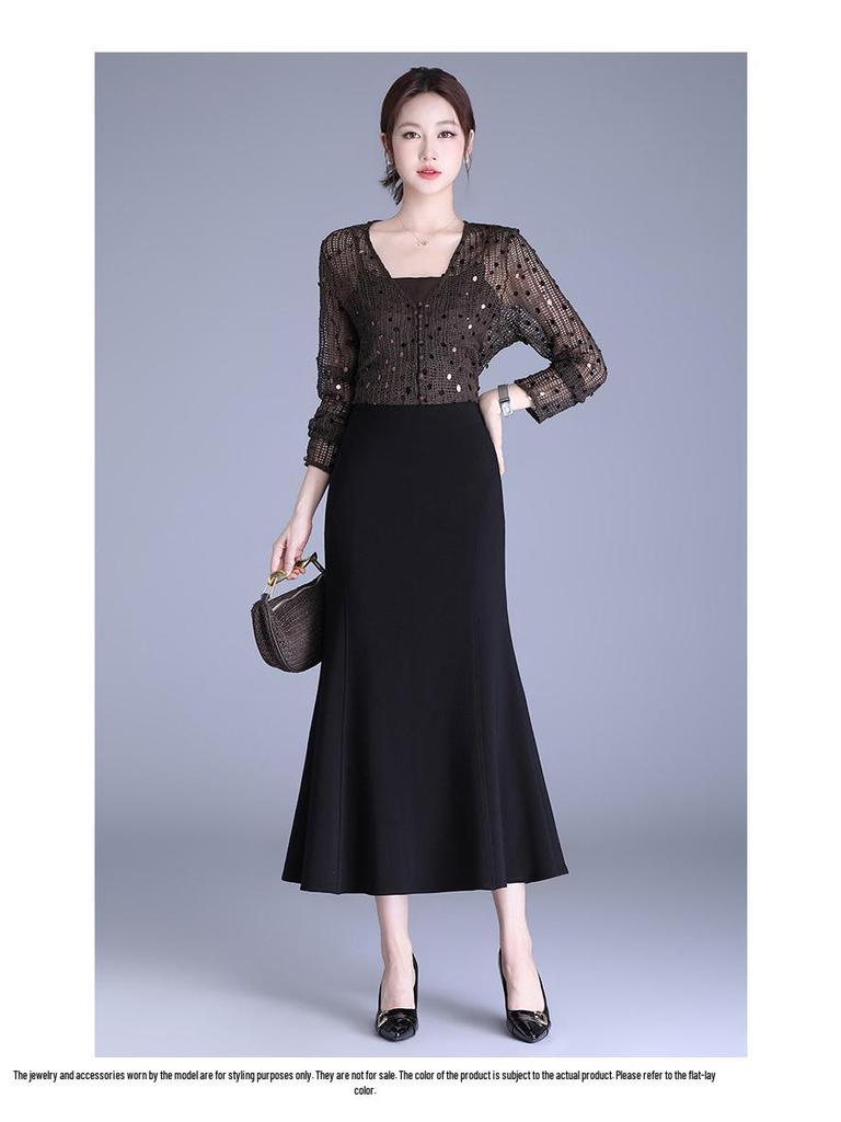 Chic 2026 High-Waisted Fishtail Skirt: Stylish & Versatile