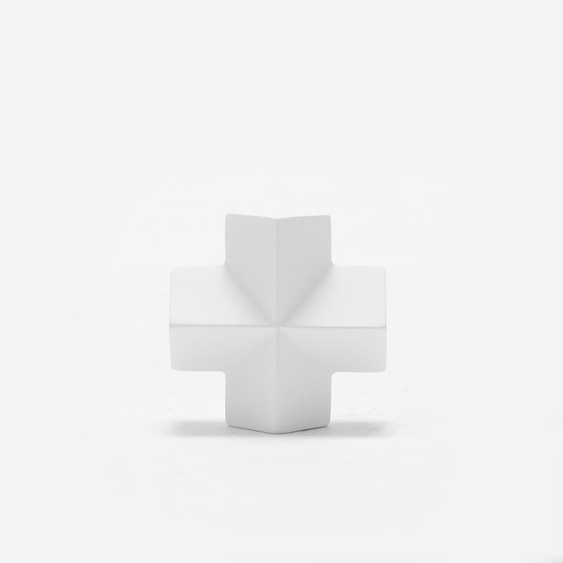 

Геометрические наклейки на холодильник Имитация гипса Магнитные наклейки Декоративные украшения для холодильника Аксессуары Pos Стена