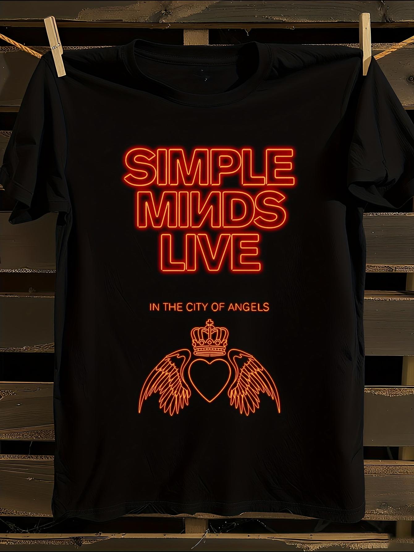 Simple Minds Live T-Shirt L