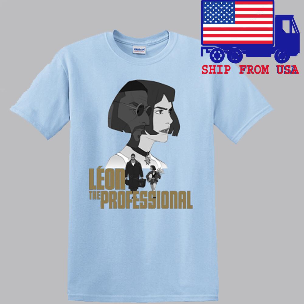 Leon The Professional Movie Men#039;s Light Blue Size S5XL Unisex T-Shirt L