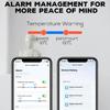 High Accuracy Thermograph Hygrometer Wireless Bluetooth-compatible-Suitable Connection Mobile Application Data History Monitoring