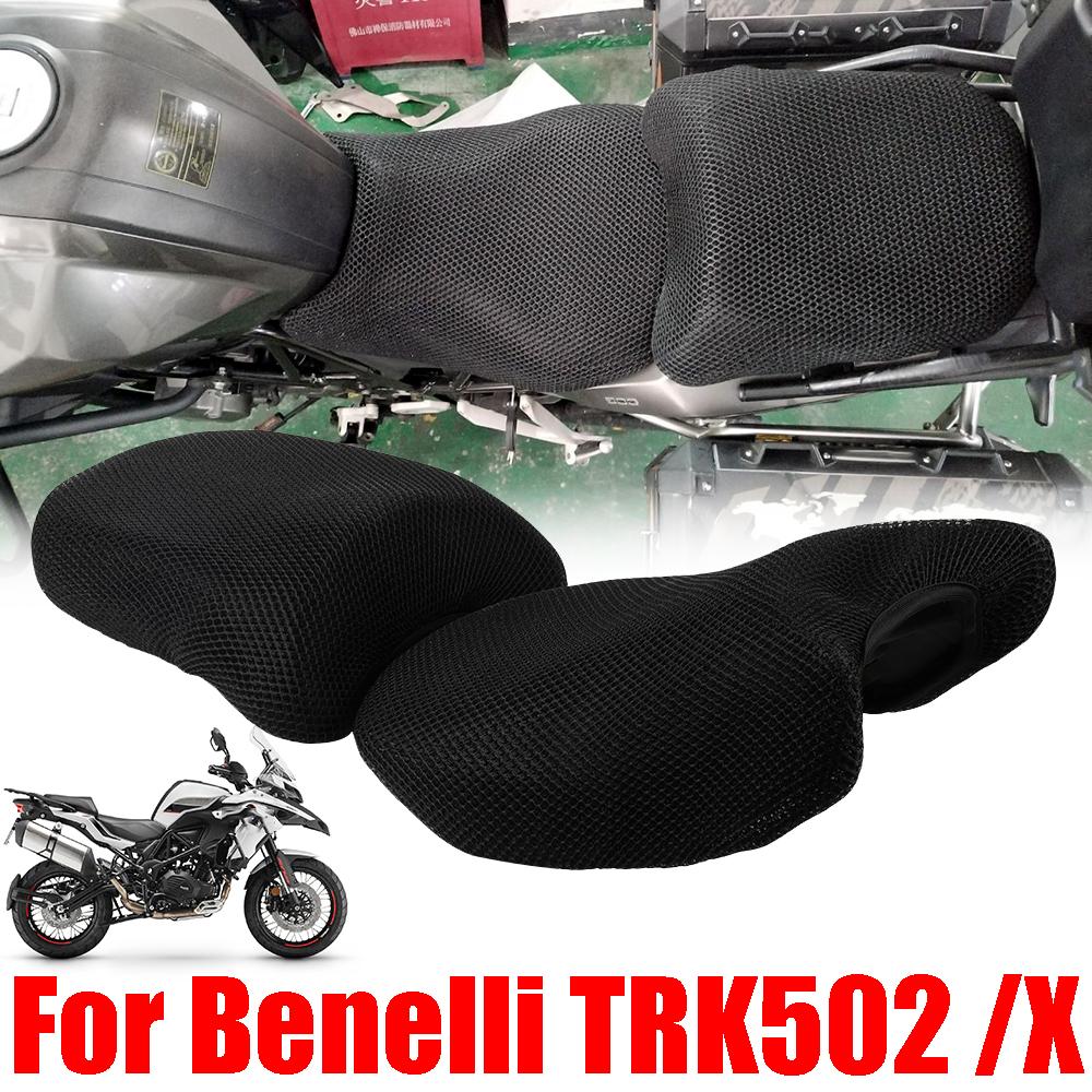 For Benelli TRK502 TRK502X TRK 502 X 500 TRK 502X Accessories Mesh Seat Cushion Cover Protection Heat Insulation Seat Cover