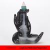 Multiple Styles Ceramic Backflow Incense Burner for Home, Office, Tea Room, with Backflow Incense Cones