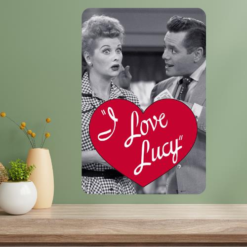 I Love Lucy Classic TV Show Metal Poster Sign 20x30cm(7.8x11.8inch)