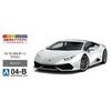 AOSHIMA 1/24 Pre-Painted Model Series 2014 Lamborghini Huracan (White) 04-B Green