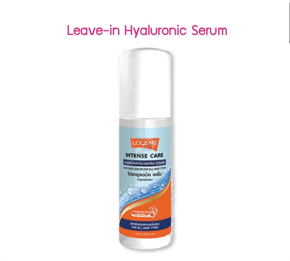 Lolane Intense Care Leave-in Hyaluronic Hair Serum, 100 Ml