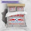 3pcs Duvet Cover Set (1*Duvet Cover + 2*Pillowcase, Without Core), RB Leipzig Print Bedding Set, Bedroom Decor, All‑Season, Birthday Gift