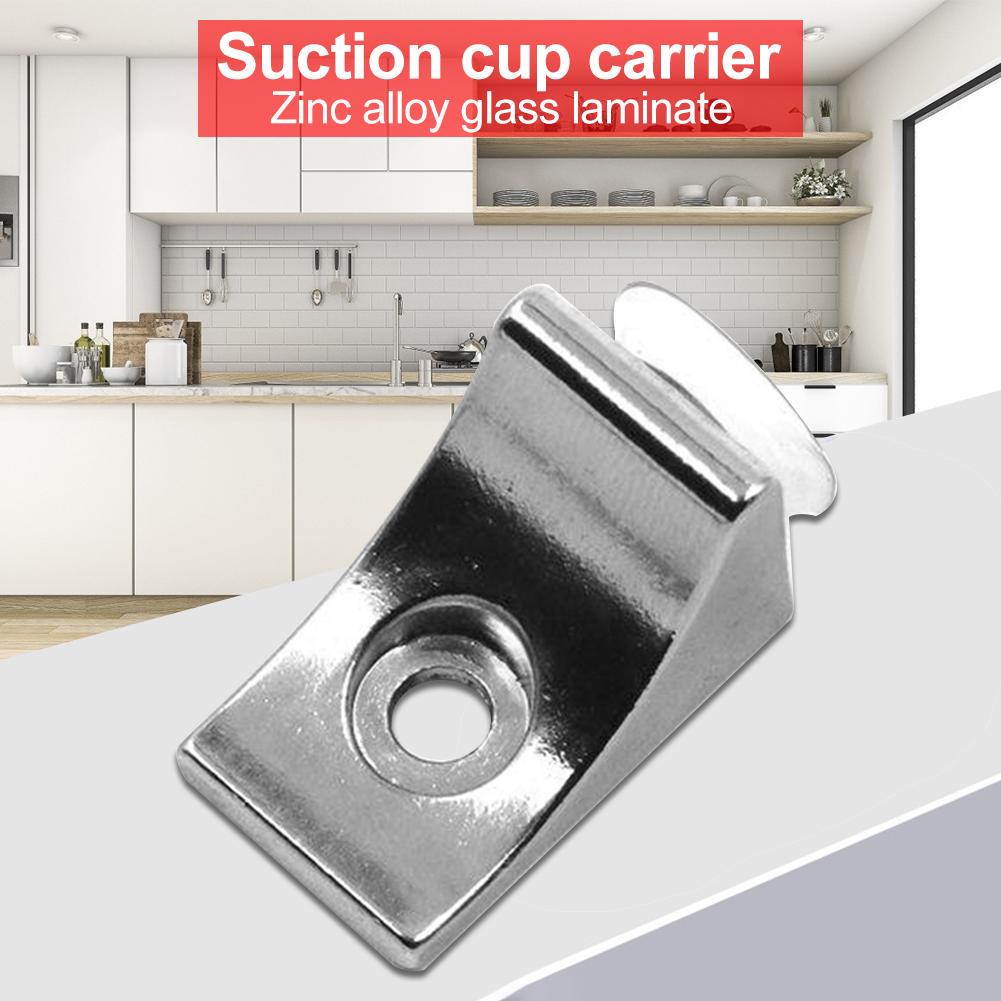 10pcs Shelf Support Glass Shelf Right Angle Fixing Clip Bracket with Suction Cup Bracket Corner Brace