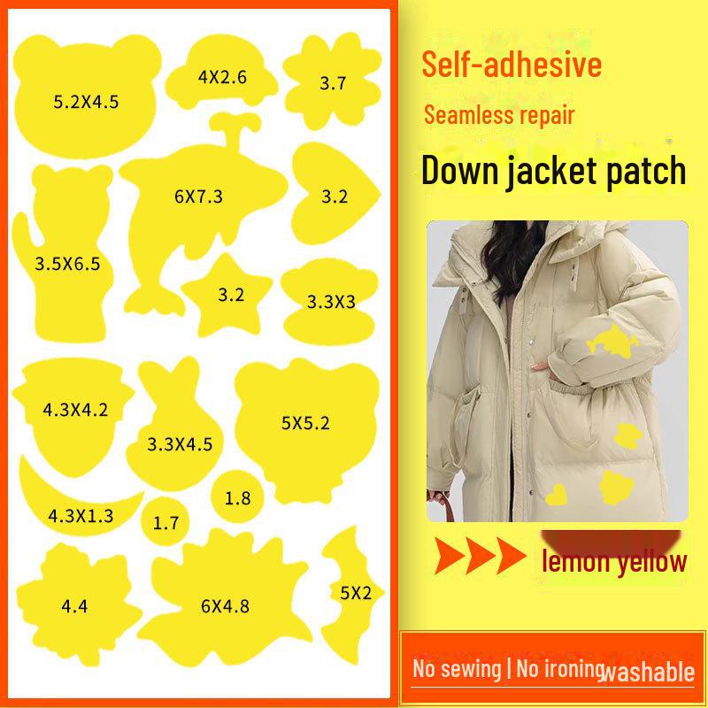 Self-Adhesive Cartoon Patch Stickers for Jackets and Tents
