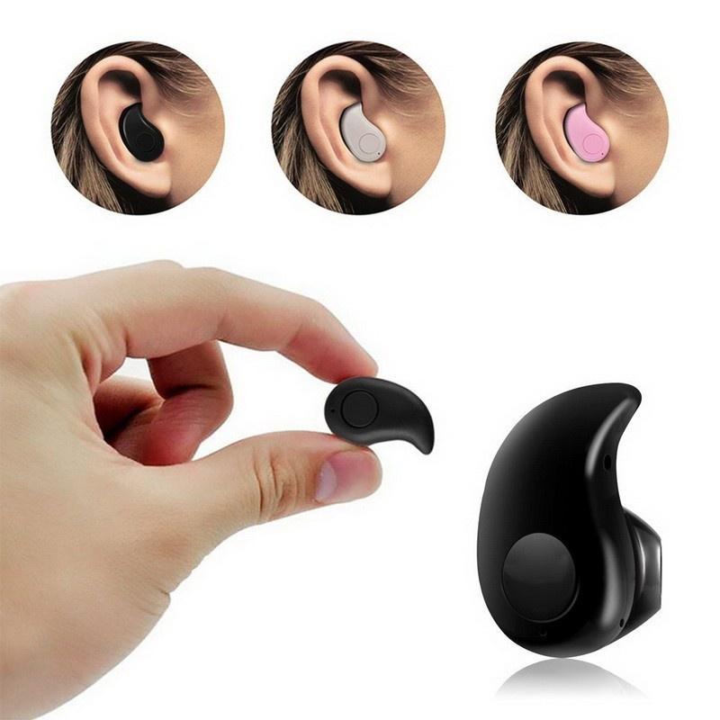 Mini Wireless Bluetooth Headset Handsfree Ultra Small Earphone with Microphone for Mobile Phone