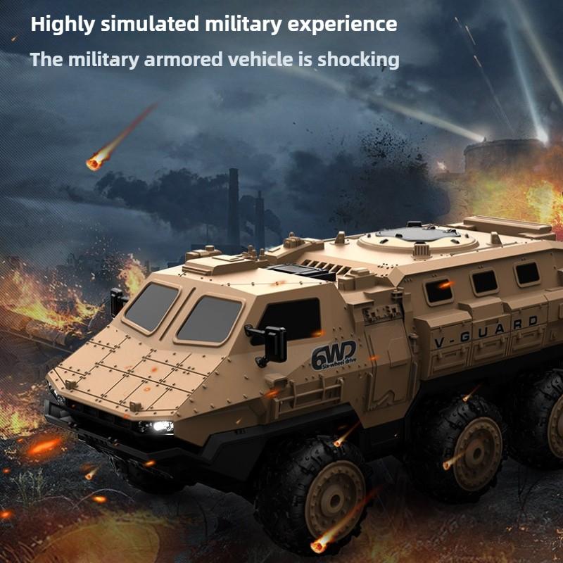 Cool Stuff Toy Tank Funny Gift-Kawaii 1:16 High-Speed 6Wd Rc Tank Model,Climbing Off-Road Rc Cars,Toys For Kids,Monster Truck