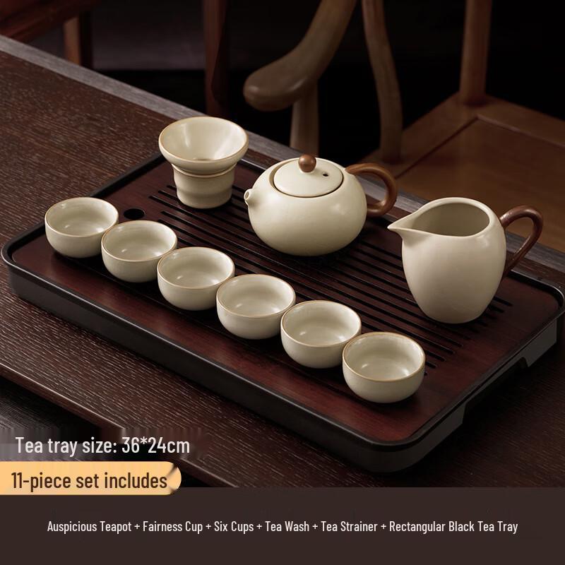 Naijiang Ru Kiln Ceramic Kung Fu Tea Set