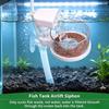 Detachable Fish Tank Waste Collector Water Filtration Fish Poop Cleaner  For Aquascape