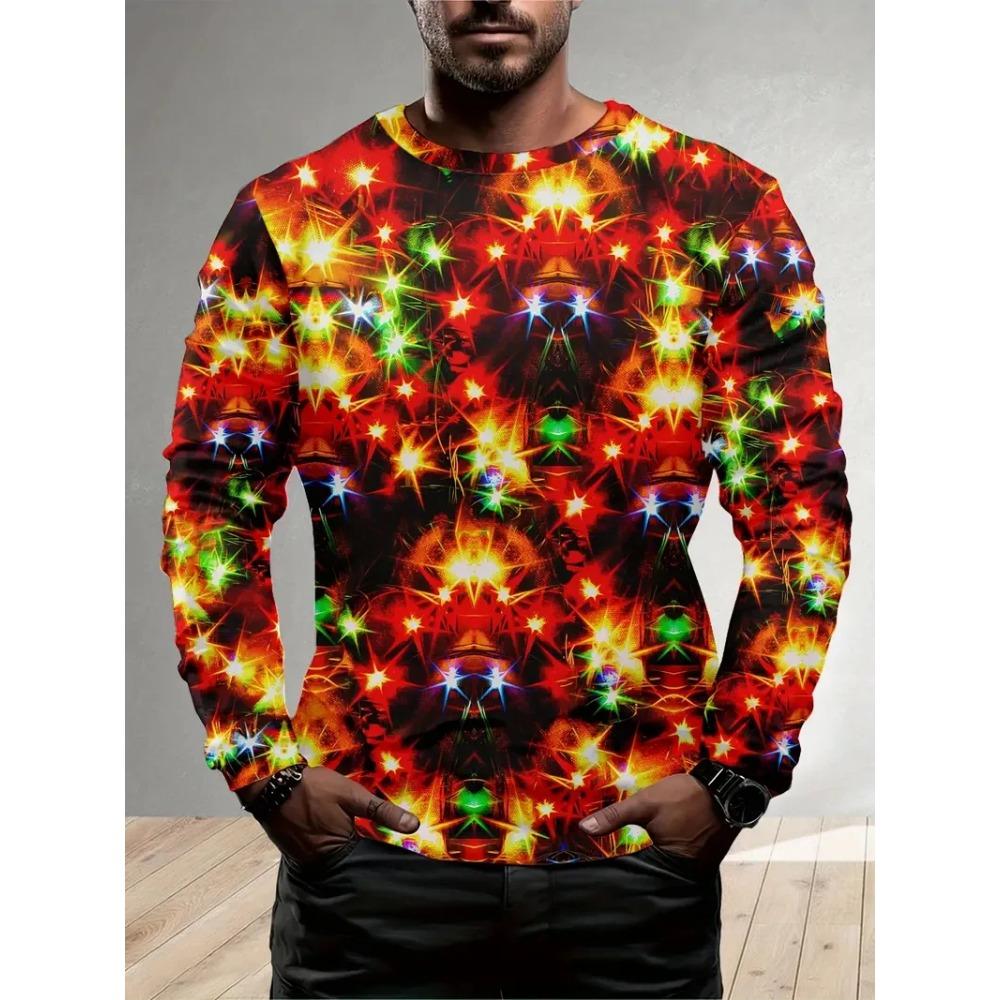 Men's 3D Printed Long Sleeved Anime Clothes Streetwear Men Clothing