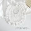 U-shaped Baby Cotton Bibs Waterproof Floral Baby Drooling Bibs Feeding Lace Saliva Towel Cloths Neck Wear Accessories