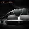 Thin Full-Frame Polarized Aluminum-Magnesium Sunglasses for Fishing and Driving (Model 6625)