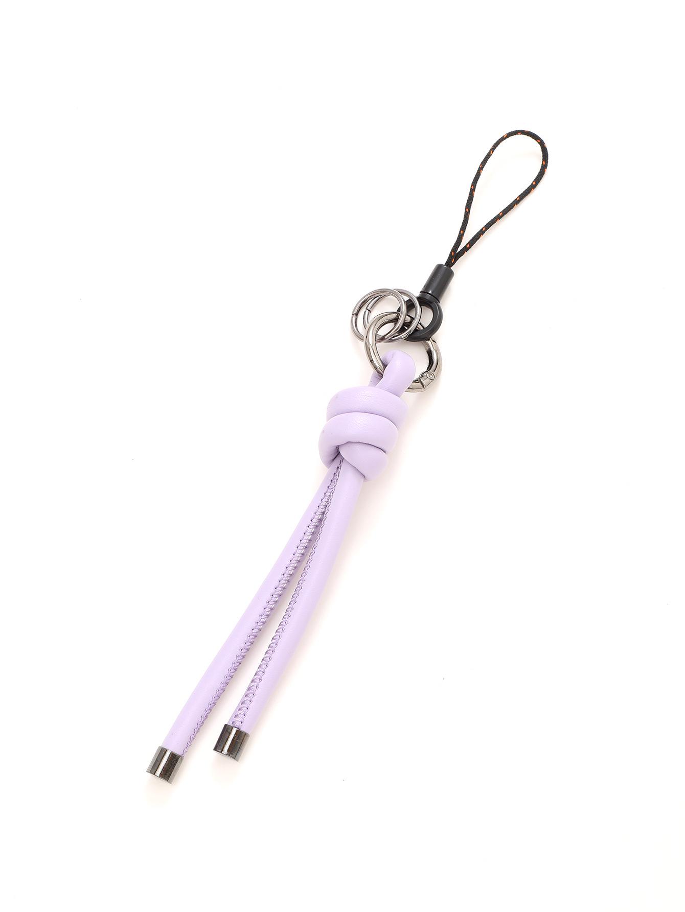 Creative DIY Leather Rope Keychain Pendant