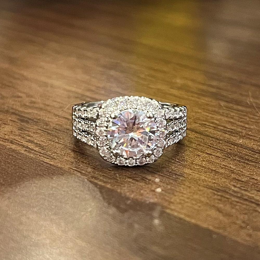 New Wife/Husband Couple Wedding Rings Silver Color Band 2022 Trend Women/Men Engagement Accessories Luxury Jewelry