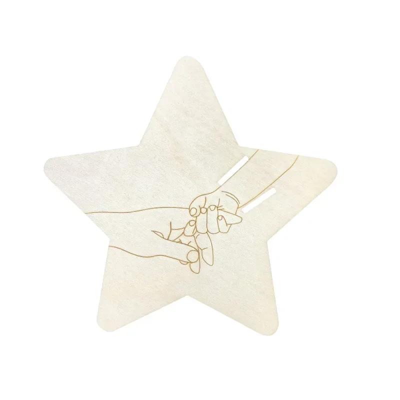High-Quality Newborn High-Quality Baby High-Quality Birth High-Quality Hospital High-Quality Bracelet High-Quality Wristband High-Quality Holder 15cm&wooden