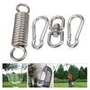 Swing Chair Hammock Spring Carabiner Hooks 8 Shape Rotation Loop Hanging Accessories