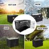Oxford Cloth Dog Cage Cover Thickened Warm Rainproof Case Wire Crate Sun Covers  Wire Cages