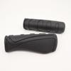 1 Paire Poignées de Guidon de Vélo Confort Antidérapantes Noires Enfant Universel Caoutchouc Plastique Poignée Housse de Poignée Accessoire Support Solide