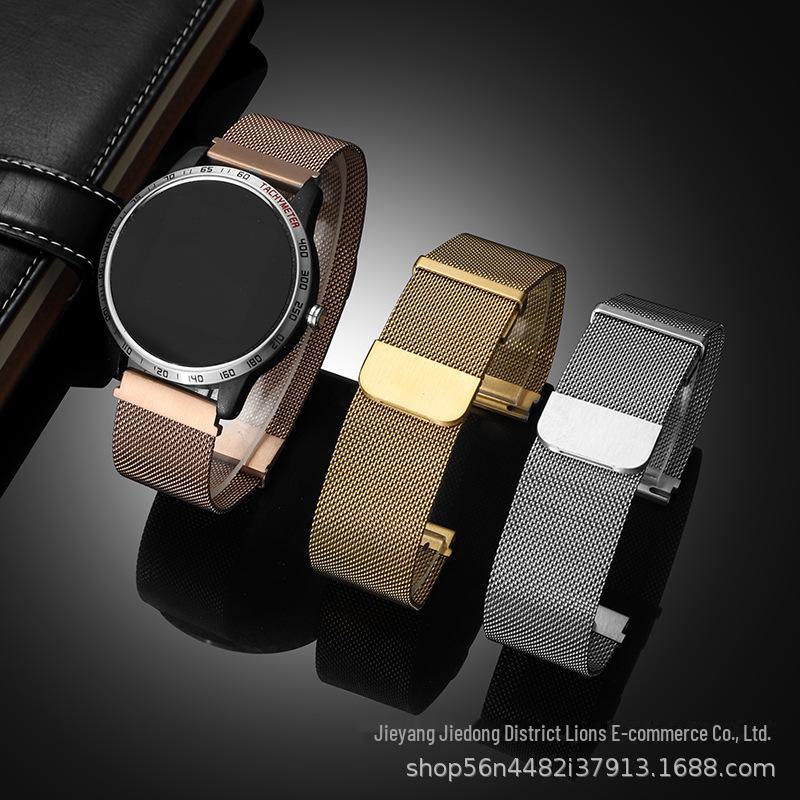 Compatible Double Magnetic Milanese Metal Strap for Huawei Watch GT4/GT3 Pro