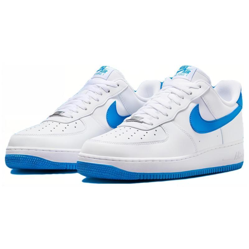 Nike Air Force 1 Low '07 Weiß Photo Blue Sneaker FJ4146-103