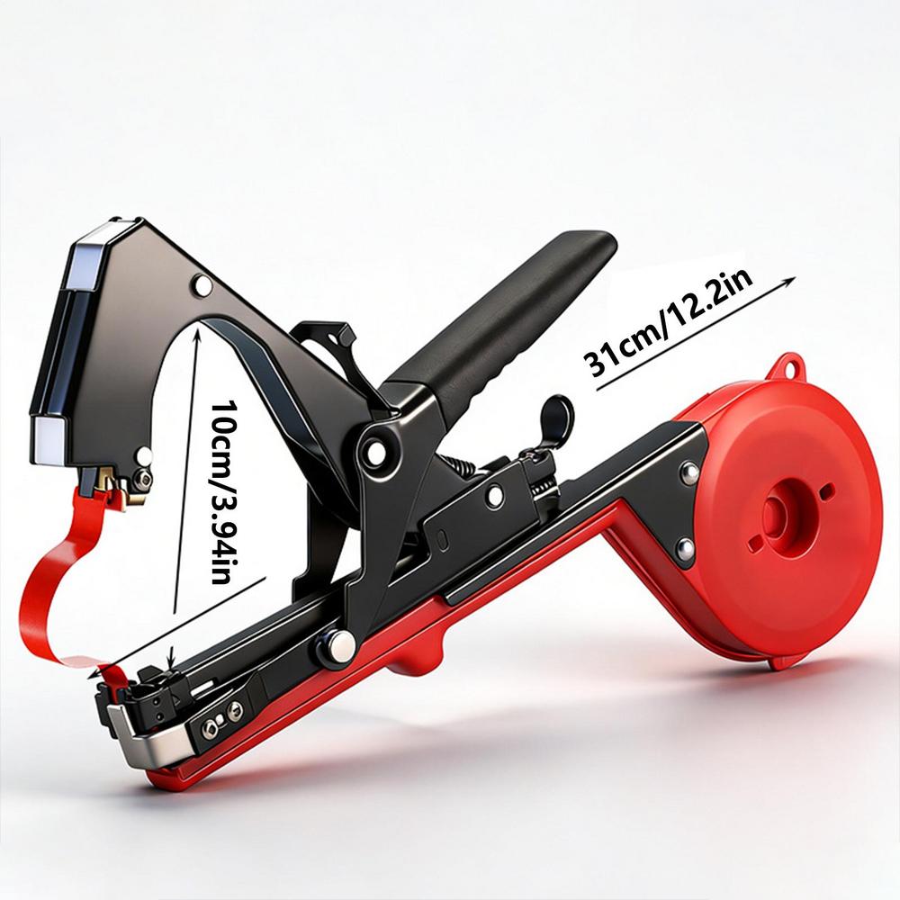 Garden Plant Tying Machine Ergonomic Handheld Labor Saving Professional Plant Tie Machine Floral Support For Vine Tomato красный