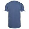 T-Shirt Basique - URBAN CLASSICS - Manches courtes - Bleu - 100% Coton - Regular