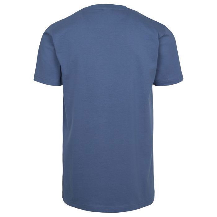 T-Shirt Basique - URBAN CLASSICS - Manches courtes - Bleu - 100% Coton - Regular
