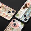 Cartoon Girl Phone Case Cover for iPhone 17 16 15 14 13 12 Pro Max 11 Pro Max 17 AIR Plus Shockproof Soft TPU Shell Fundas Capas