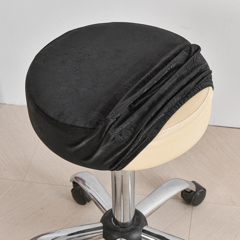 Stool Cover Round Bar Stool Cover Waterproof Chair Slipcover With Elastic Cushion Round Bar Stool Seat Cover For Bar Round Chair