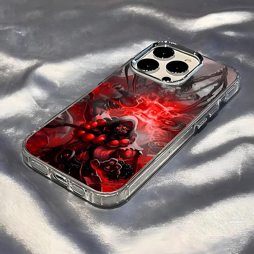World Of W-Warcraft Phone Case For IPhone 17 Pro Max 16 15 14 Pro Max IPhone 13 Pro Max 11 Plus Transparent Cover