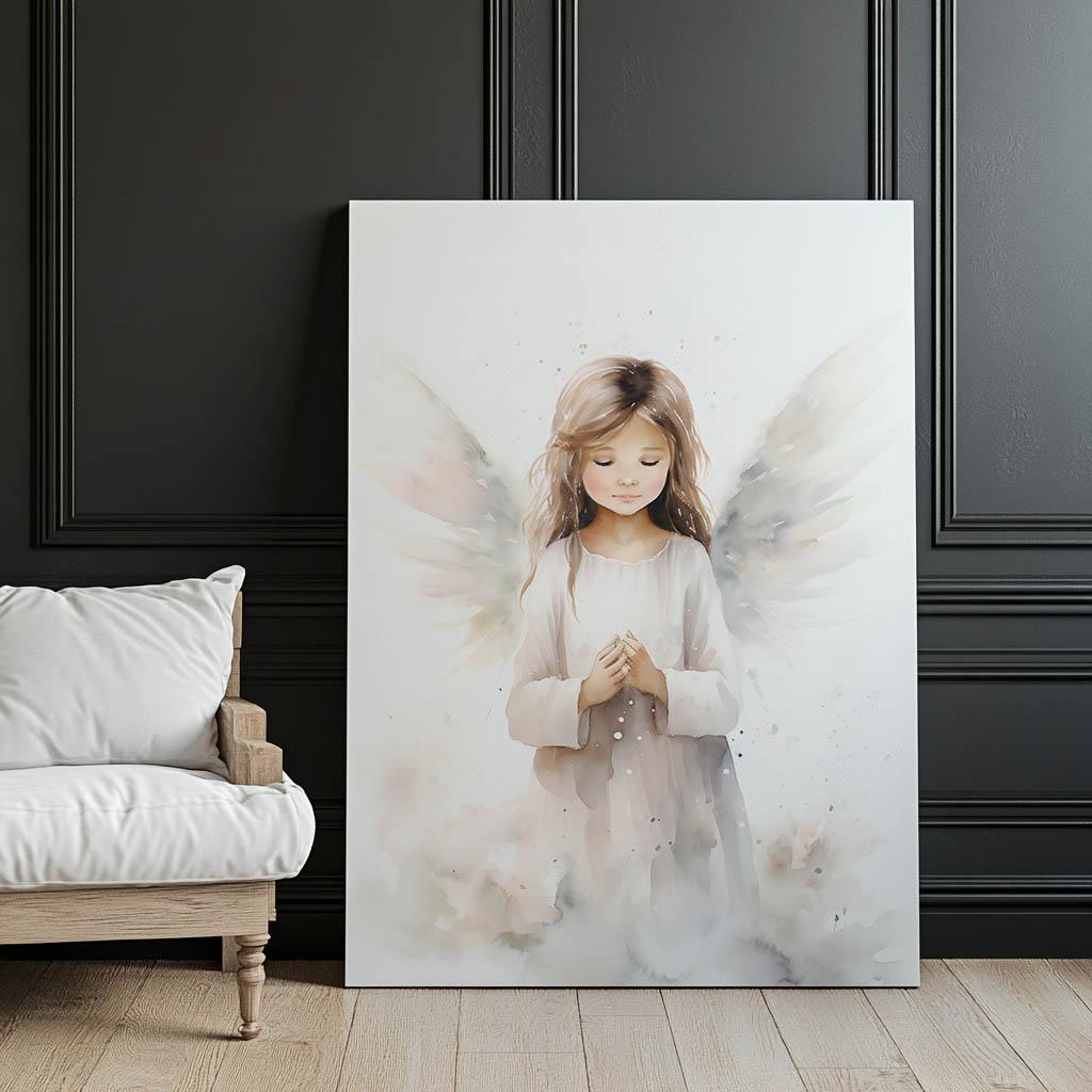 Święte Skrzydła Święte Skrzydła, 50X70 Cm, Bez Ramy, Papier Matowy 230 Gsm