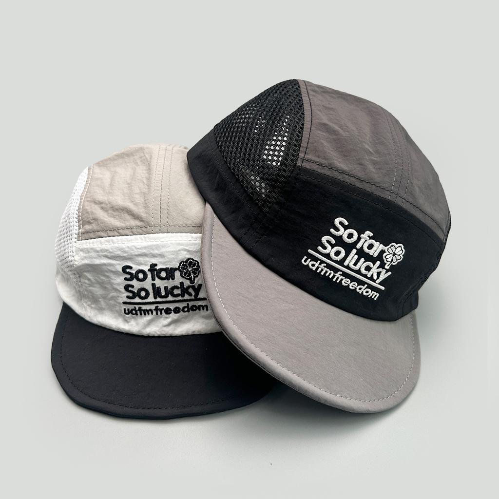 Thin Embroidered Letters Mesh Quick-Drying Color Matching Travel Baseball Hat Men'S And Women'S Sunshade Versatile Cap