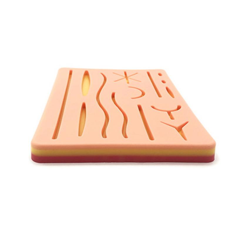 Silicone Skin Pad Suture Training Surgical Wound For Surgeon Medical Practice Training Traumatic Suture Practice Skin Use