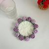 Diy Rose Bouquet Coaster Material Kit Handmade Crochet Flower Placemat Cupmat Home Desktop Potted Plant Ornaments Gift
