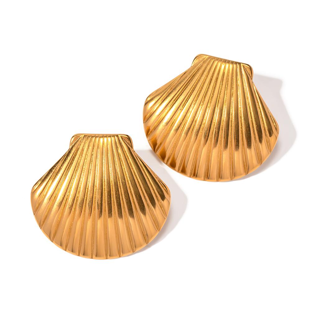 

Yori Fashion Серьги-гвоздики Золотистые с Корпусом из Нержавеющей Стали, Защита от Ржавчины, Покрытие 18K PVD, Украшения для Женщин, Bijoux, Новинка 2024