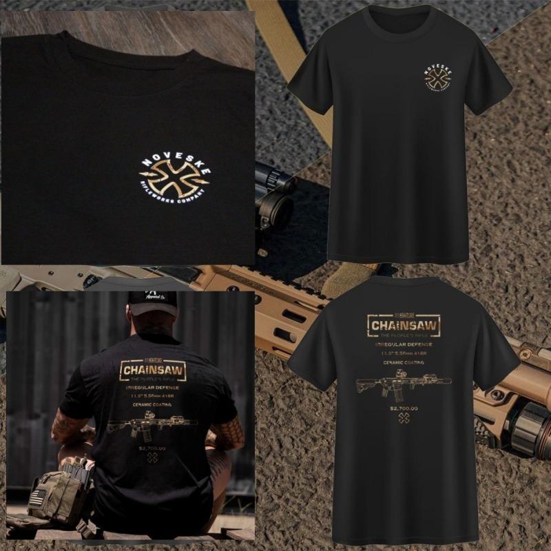 American Summer Cotton Tactical Printing Trendy Brand T-shirt Military Fan Shooting Training Men's Outdoor Short-sleeved T-shirt