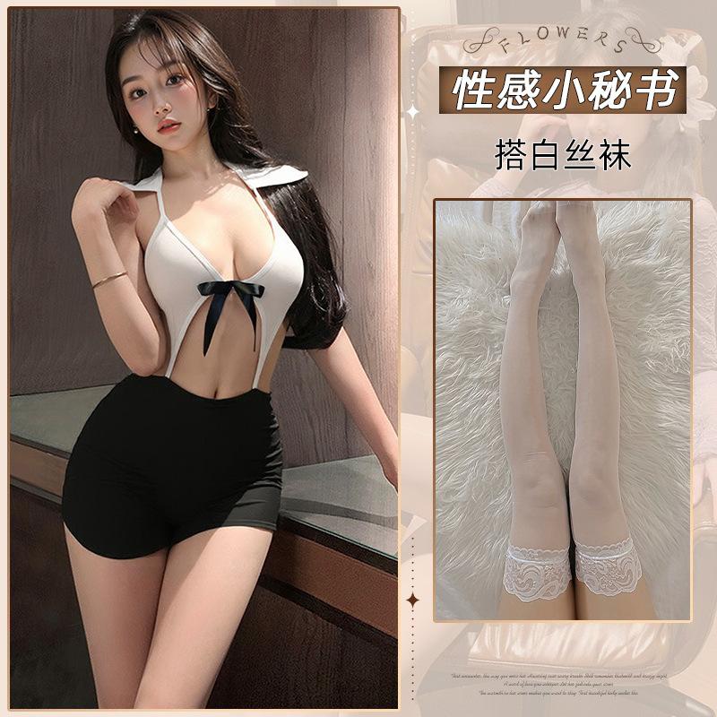 Sex lingerie sexy secretary uniform hip skirt free cosplay teacher hot temptation pure desire style suit