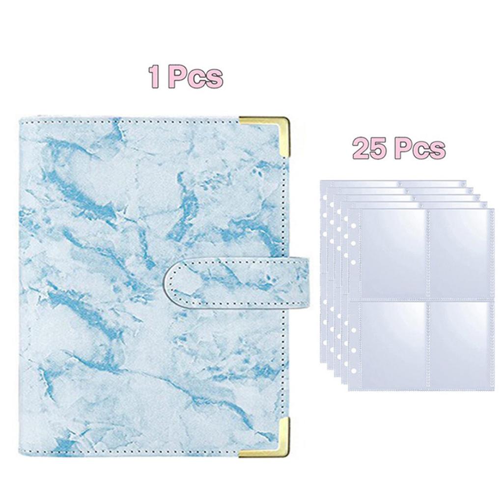 25 Pages Photo Card A5-Binder  Photo Albums Idol Cards Loose-leaf Collect Book Binder Photocard Holder