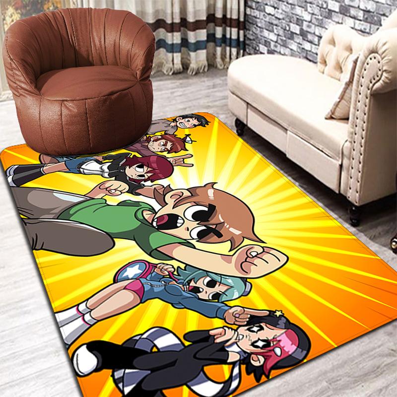 Scott Pilgrim Rug Floor Mat for Living Room or Bedroom Soft and Comfortable Carpet a Gift for Birthday and Holiday.NFF0928553