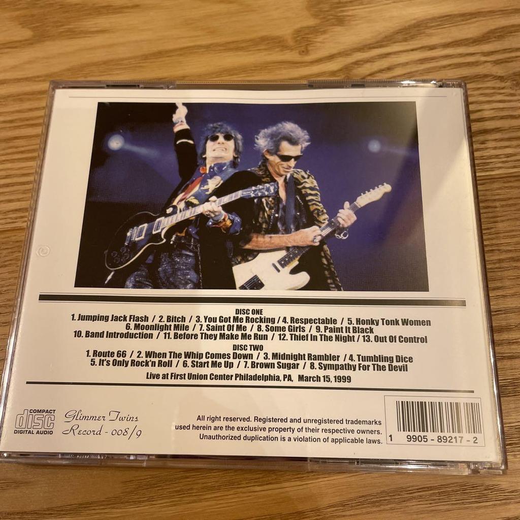 [USED] Rolling Stones moonlight highlight LIVE1999