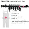 Lightweight Fishing Waist Belt Rod Holder Portable Fishing Pole Inserter Fishing Reel Belt  Outdoor