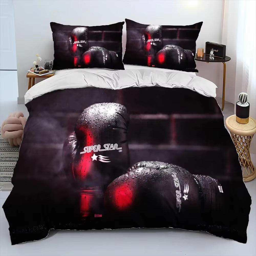 Gloves, Duvet Cover, Bedding Set, Three-piece Quilt Cover Set