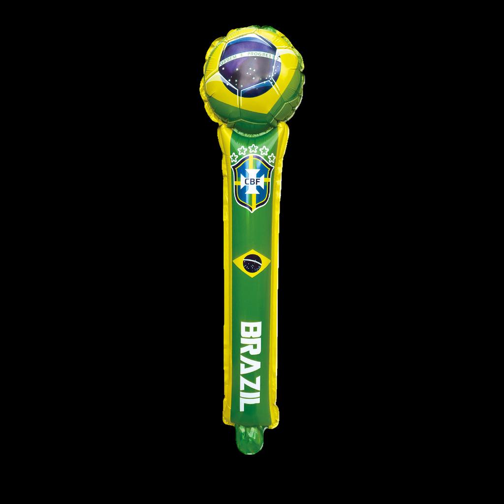10pcs Soccer Ball Hand Stick Foil Balloon Soccer Sports Theme Party Baby Shower Decor Football Club Decoration Supplies Kids Toy