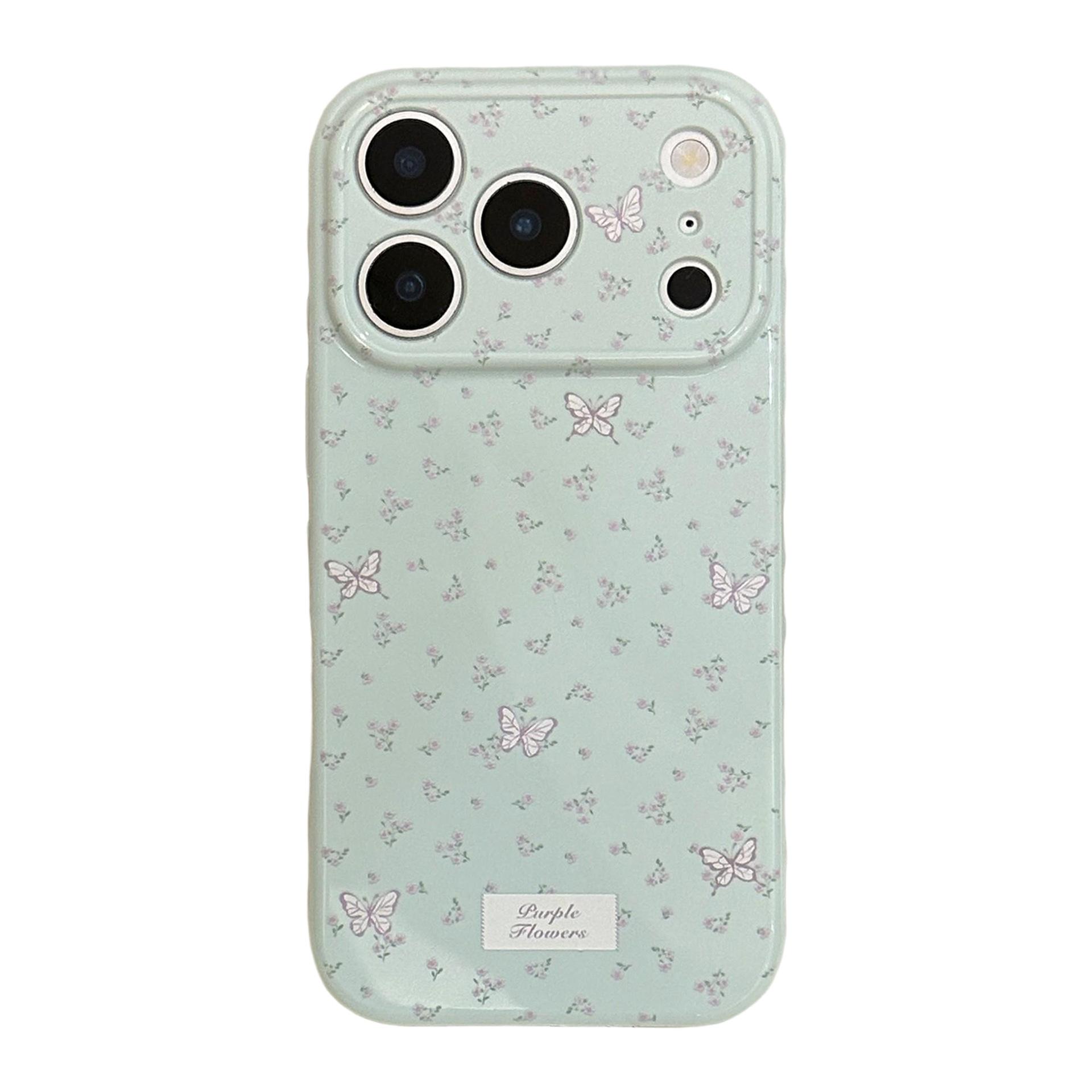 

Small Floral Butterfly Phone Case for iPhone 16, iPhone 17, and iPhone 17 Pro Max iPhone 11