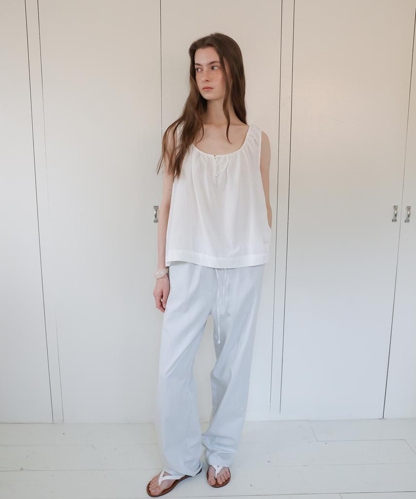 Deolil Summer Cotton Pants_Light Gray