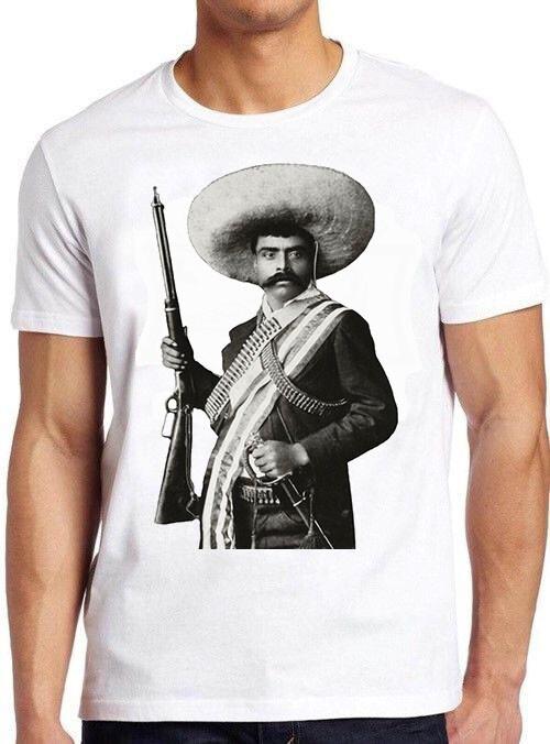 Emiliano Zapata Mexican Revolution Cool Gift Tee Unisex T-Shirt XXL